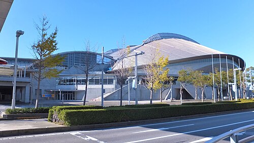 Купол виставкового центру Makuhari Messe